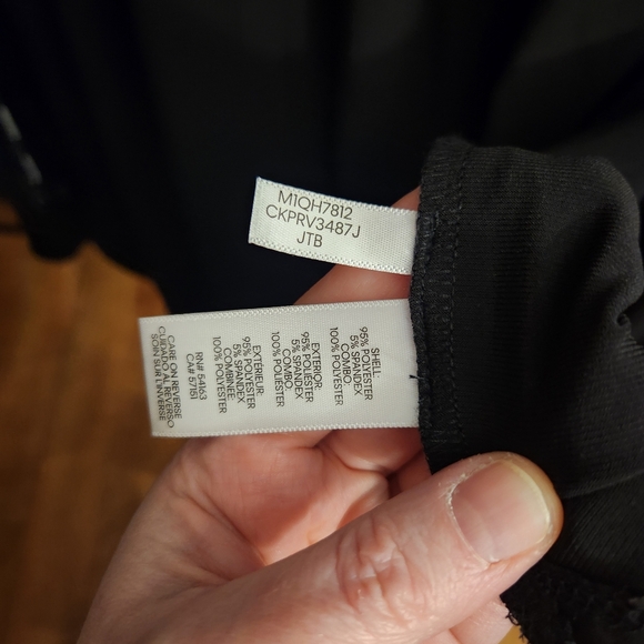 Calvin Klein squareneck sheer sleeve   blouse - Picture 6 of 11